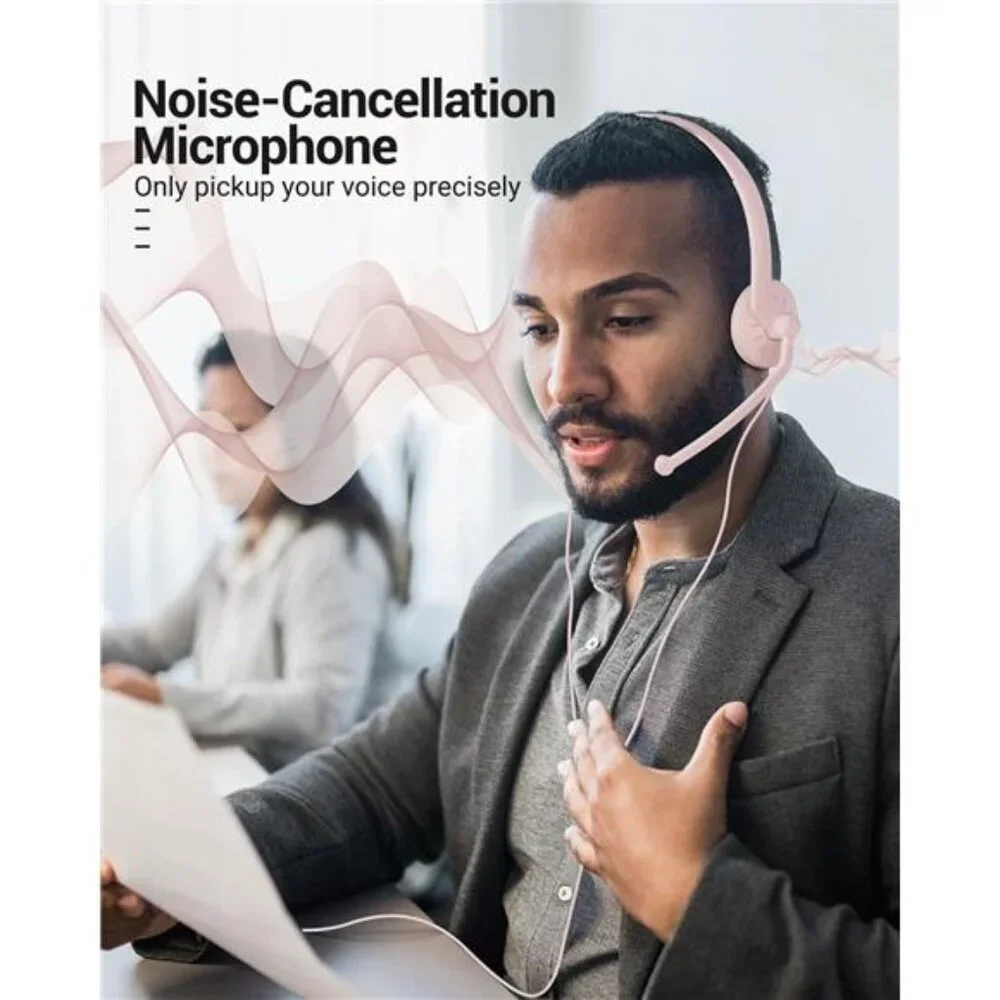 USB Headset with Microphone for PC -